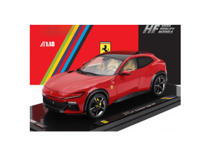 Ferrari Purosangue 2022 display red POLISTIL 1/18
